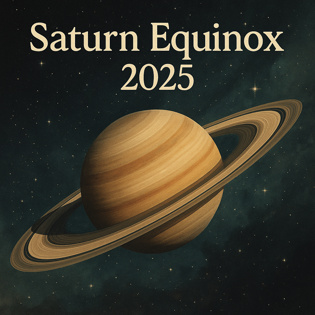 Saturn’s Equinox 2025: The Cosmic Reset Beneath the Chaos