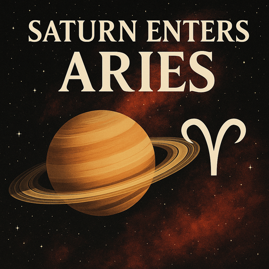 The Fire Begins: Saturn Enters Aries and the Global Reset of Will