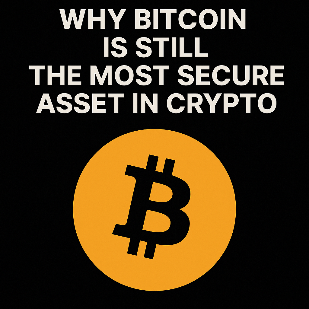 Why Bitcoin Is Still the Most Secure Asset in Crypto