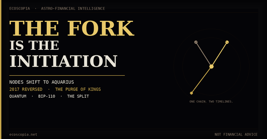 The Fork Is the Initiation: Bitcoin's Civil War, the Quantum Reckoning, and the Coming Split in Everything