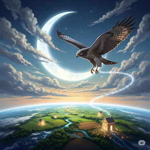Hawk, Moon & Cancer: Rethinking Home Beyond Earthly Walls