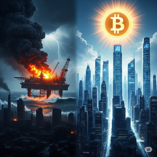 The Virgo eclipses and the Road to $200 Oil: A Foresight into Collapse, Innovation, and the Next Evolution