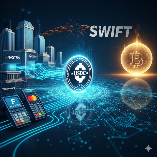 USDC Goes Prime Time: Circle, Finastra & Mastercard Are Embedding Stablecoins Into Banking