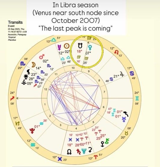 Venus Meets the South Node in Virgo — A High-Alert Value Reset