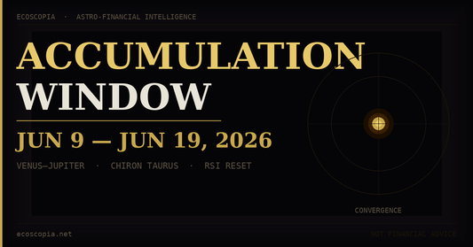 The Accumulation Window: Iran Shock, Mercury Fog, and the Convergence Nobody Is Watching