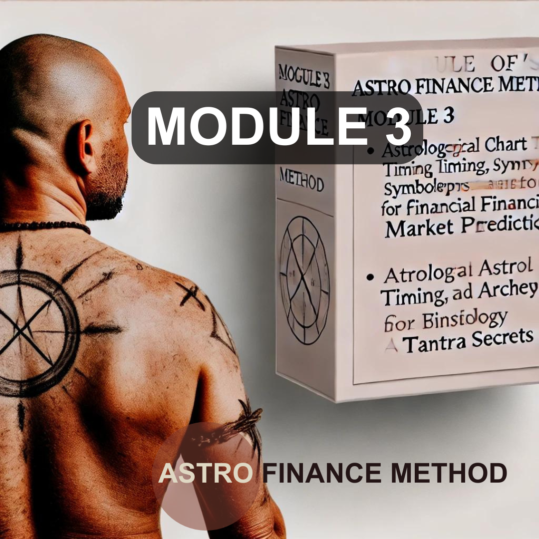 Astro Finance course: Module 3 out of 3