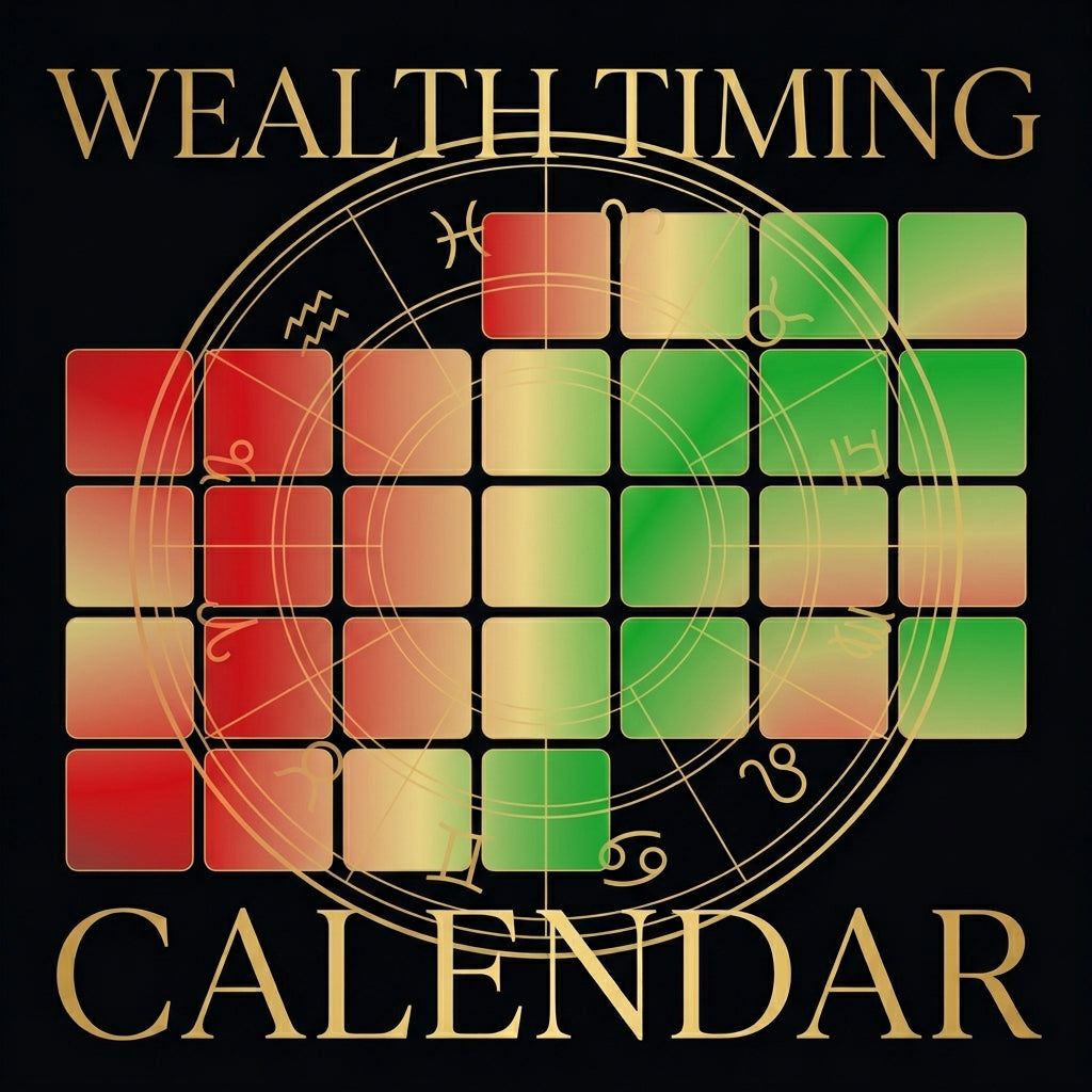 WEALTH TIMING CALENDAR